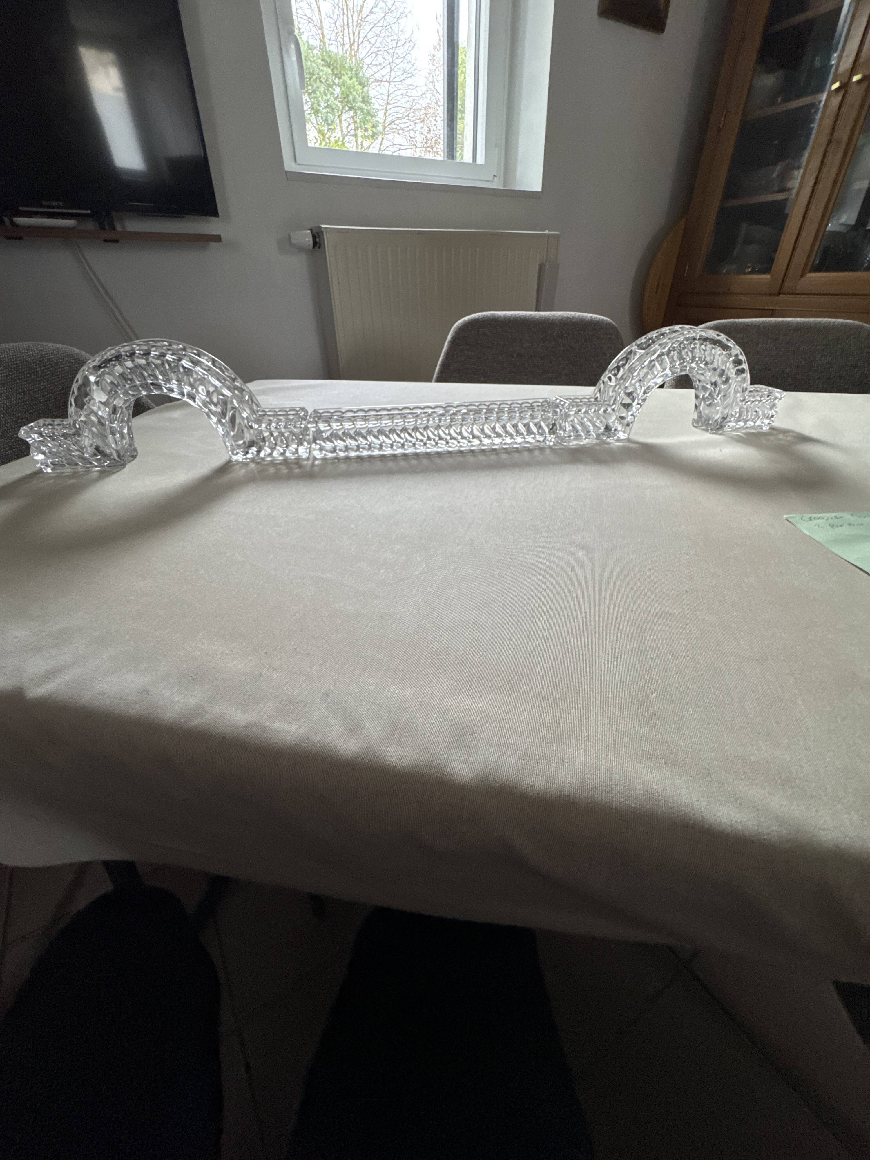 Table runner in 3 parts Baccarat Model Tors bamboo