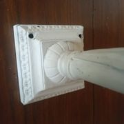 Applique art nouveau en fonte