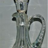 Carafe ewer for wine or water crystal cross of lorraine