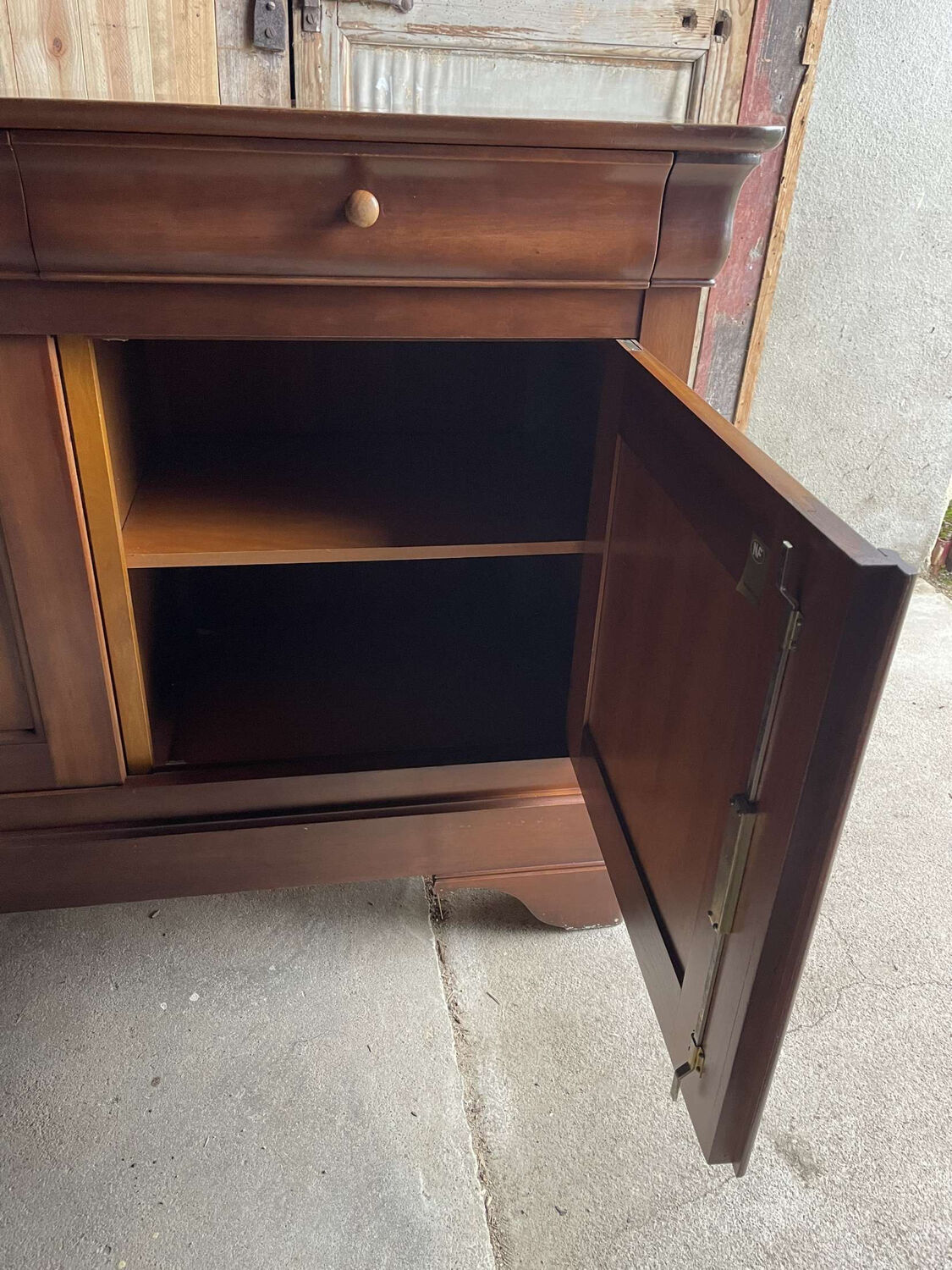Cherry wood sideboard