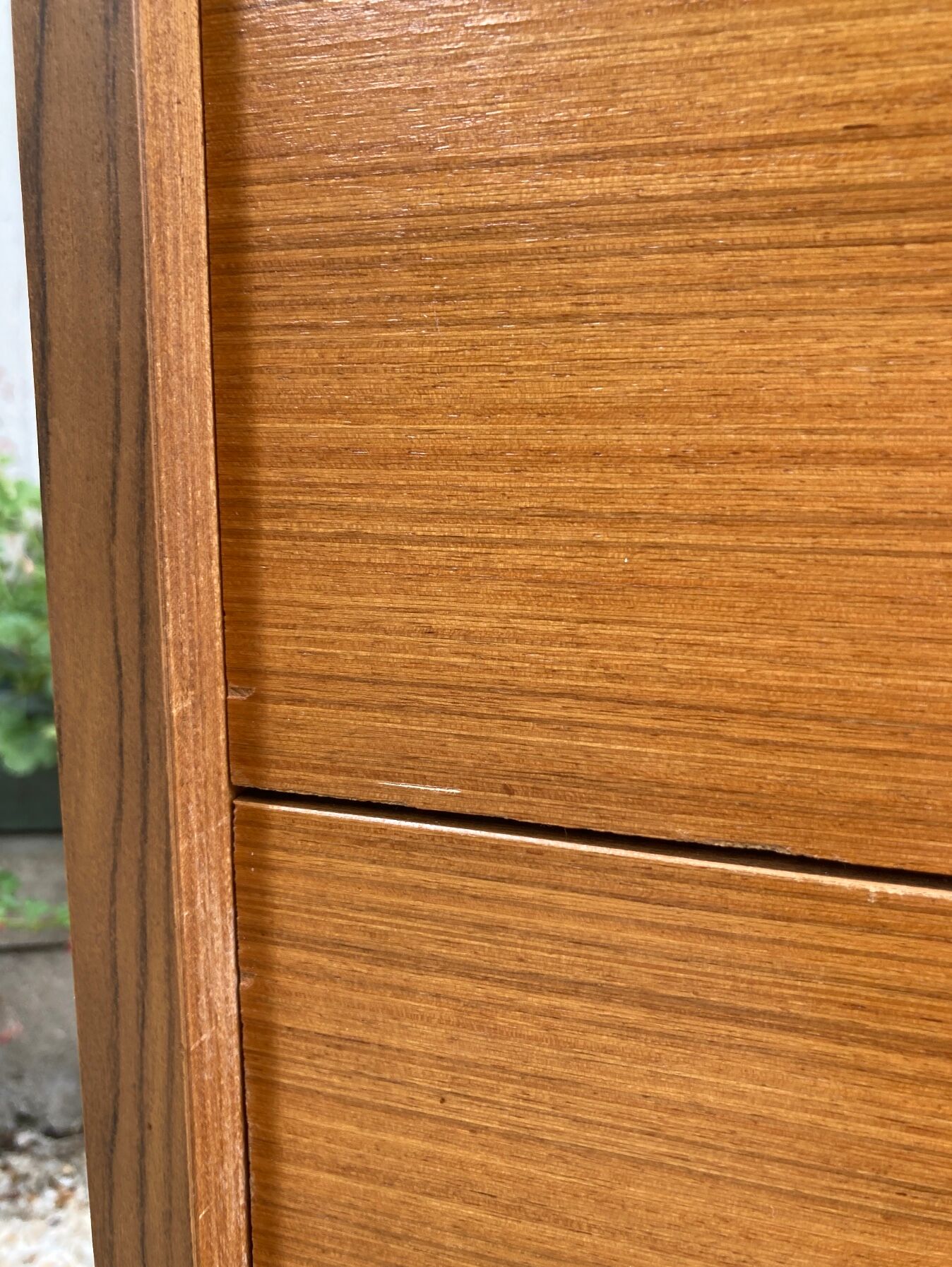 Vintage rag chest of drawers from the 60s