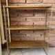 Iron and sheet metal shelf