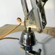 Luxo Lamp l-4 chrome metal lamp