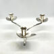 Three-branched plated candlestick, Germany, 1970s