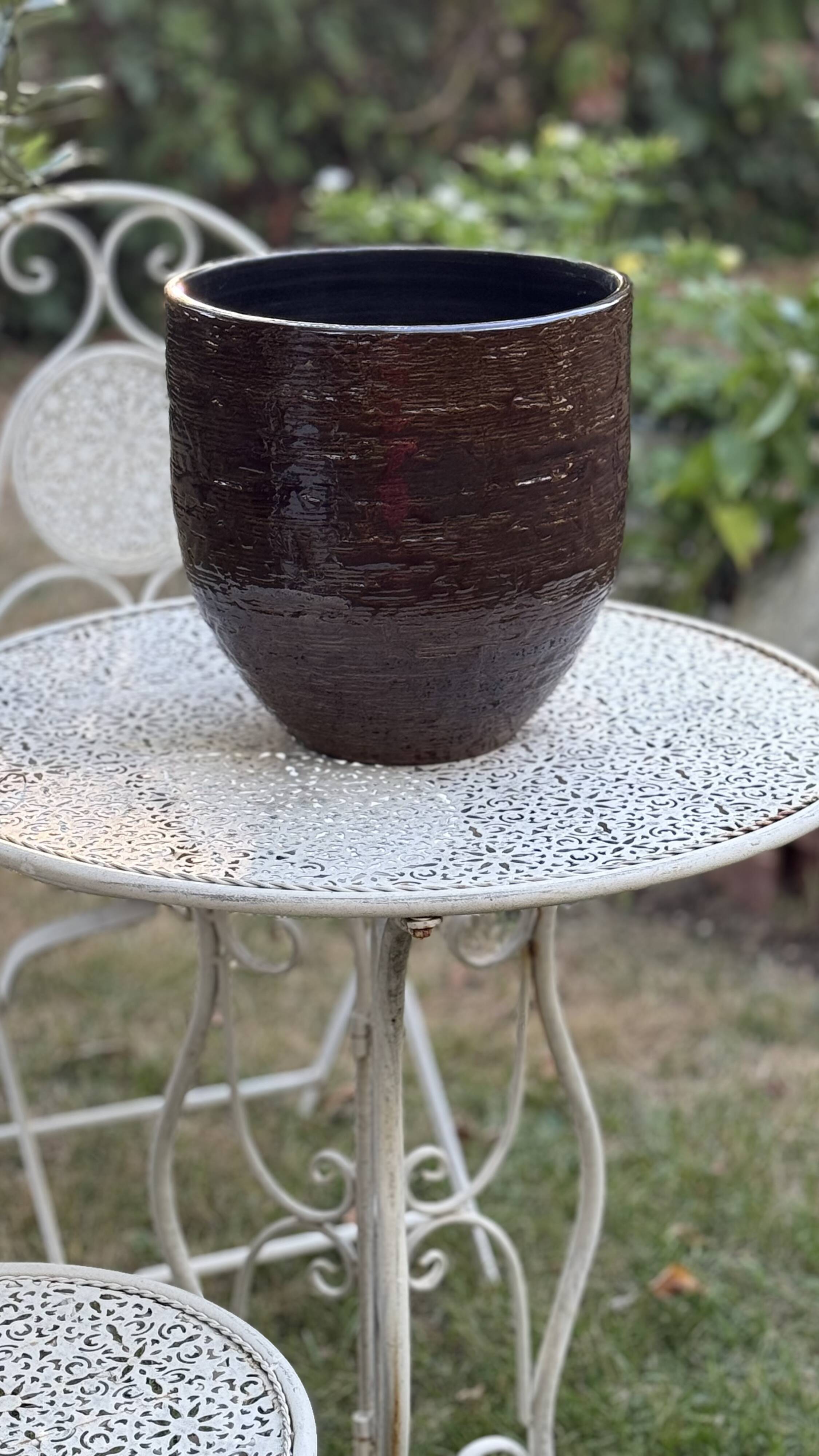Vase, cache-pot en céramique