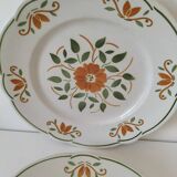 Duo of K & G Lunéville plates, Chantilly model