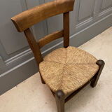 Small straw chair for children