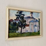 A. Isachjow, Night of Novgorod, 1974, Oil on Canvas