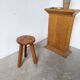 Tripod stool elm