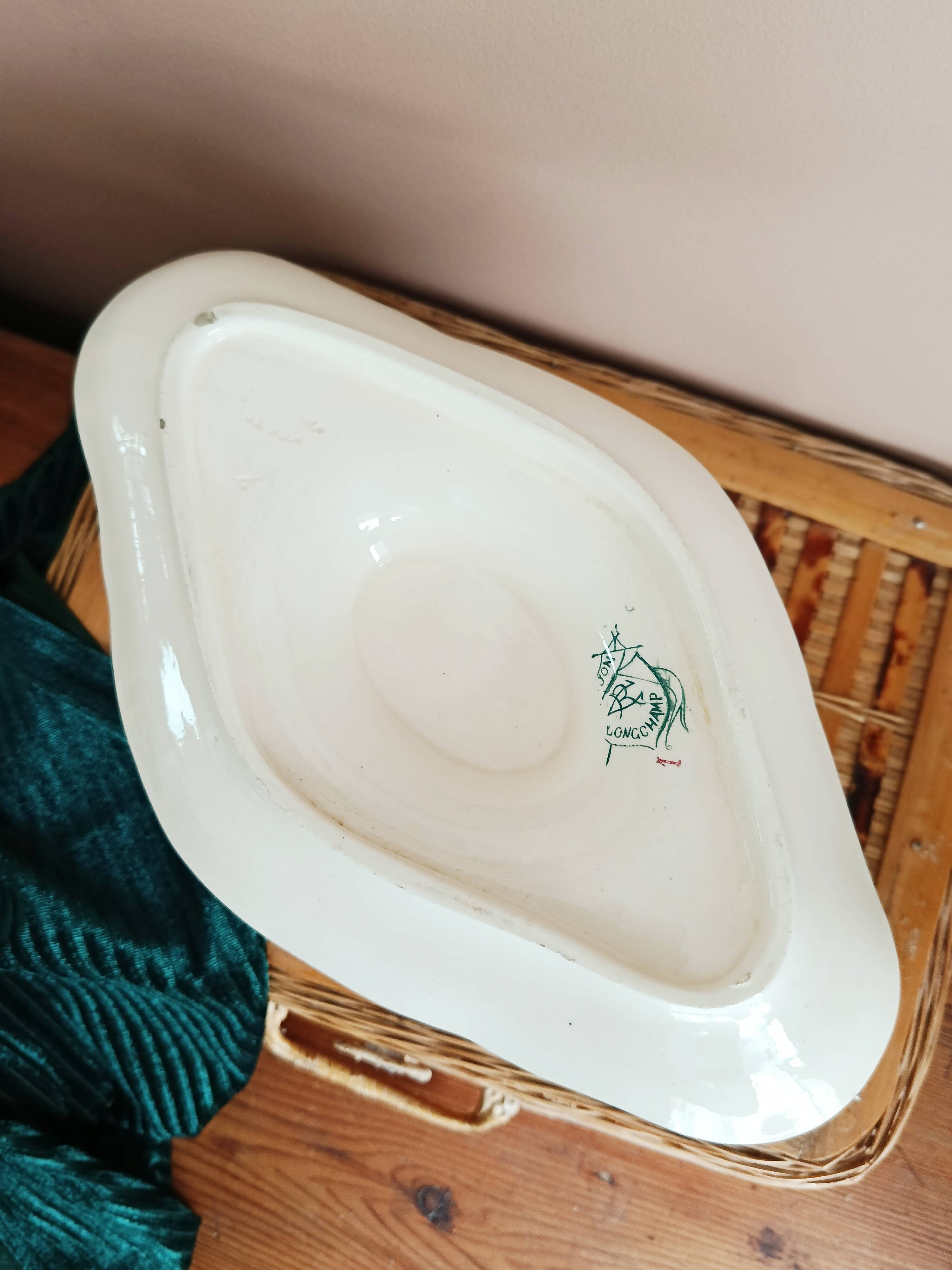 Saucière terre de fer Longchamp, donjon