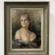 "woman with bare shoulders by yves diey" bust portrait