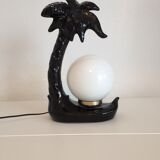 Light Palm tree in porcelain, Italy 1970