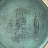 Bronze and ceramic pot Max le Verrier