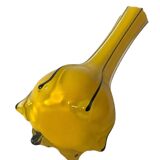 Yellow Soliflore vase "Tango" by Michaël Powolny