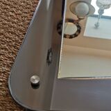 Mirror XXL two-tone 60s libe shape 166x76cm