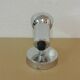 Small chrome wall light