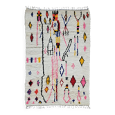 Tapis Azilal Marocain Abstrait - 286 x 182 cm