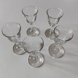 vintage liqueur glasses