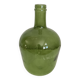 Dame Jeanne / vintage 4L green glass carboy