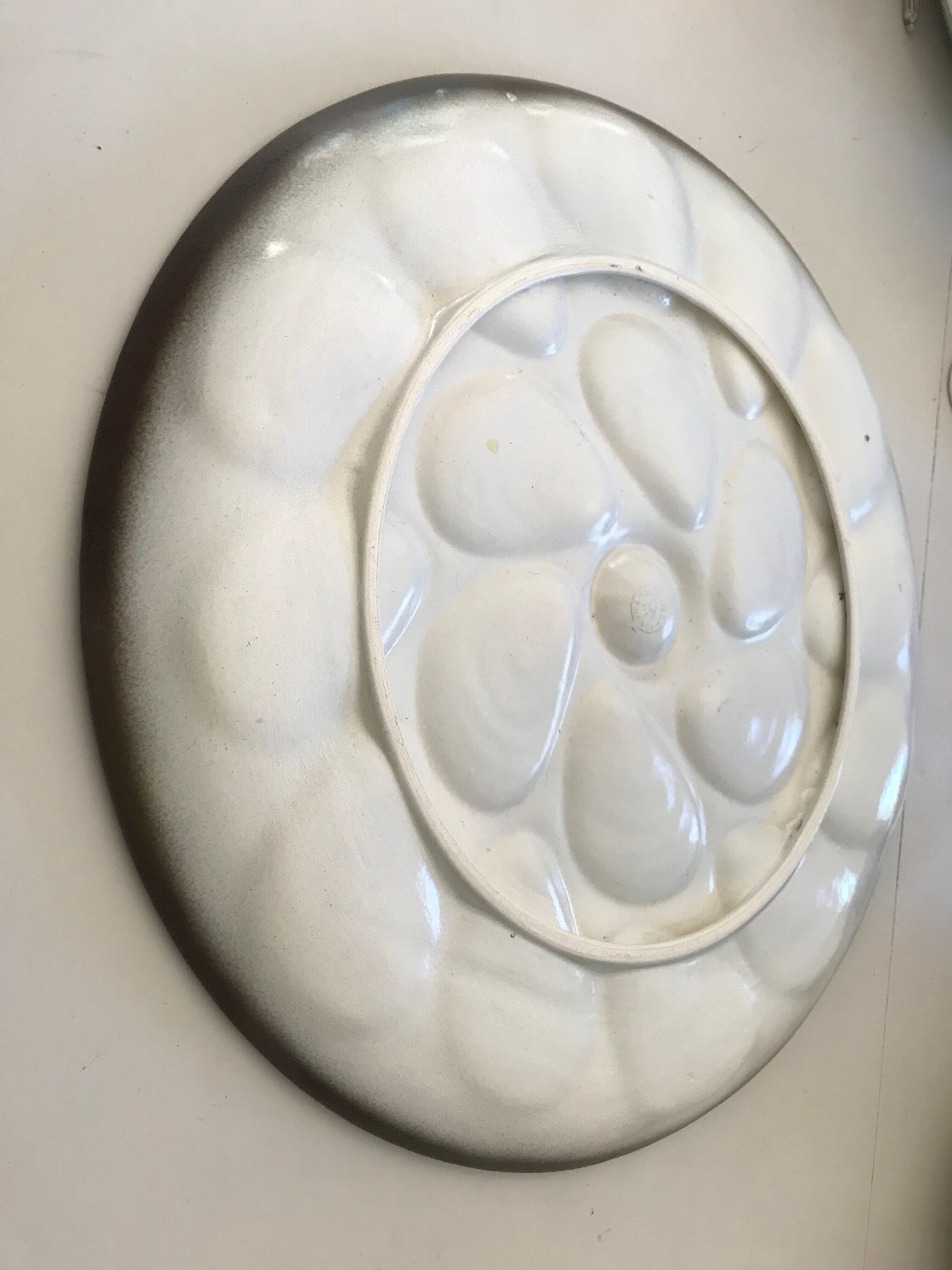Plat à huître en céramique Salins
