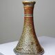 Vintage candlestick or soliflore in glazed stoneware signed Le Don.