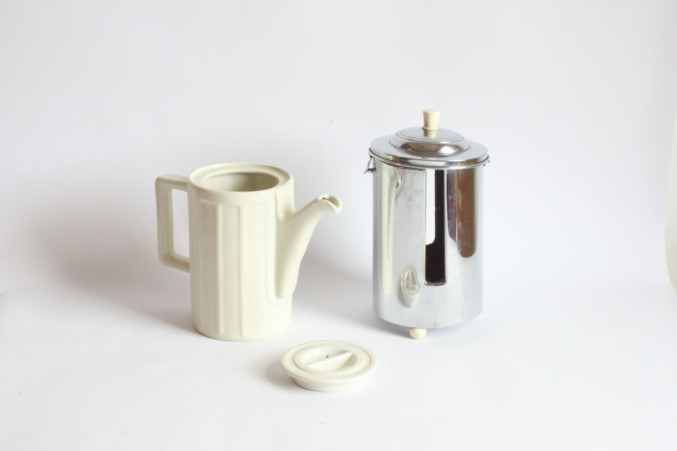Art deco insulated coffee pot by Bauscher Weiden, 1940s