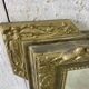 Antique mirror with a pediment