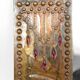 Art Nouveau mirror, "The French Rooster Triumphant over the German Eagle", 1916