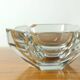 Cendrier Vitange "Diamant" en verre, Tchécoslovaquie 1950