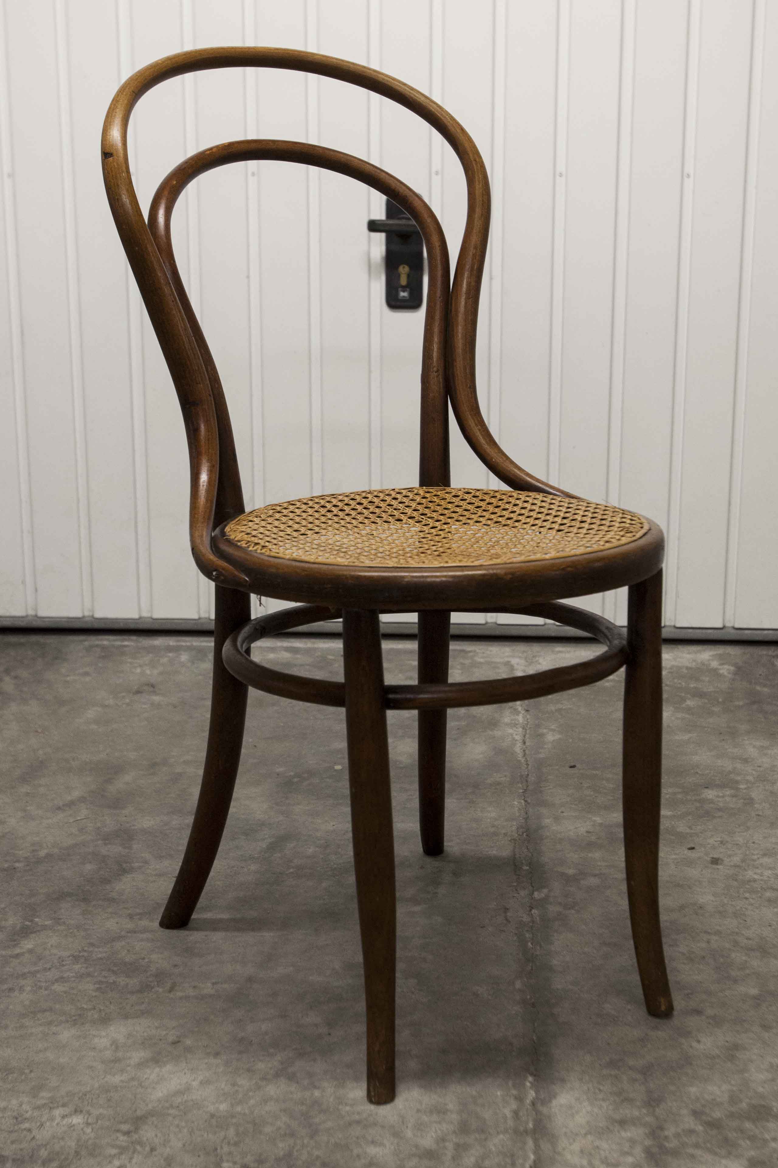 Bistro chair bentwood 1900 canning