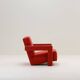 “Utrecht” chair by Gerrit Rietveld for Cassina, 1990s Italy.