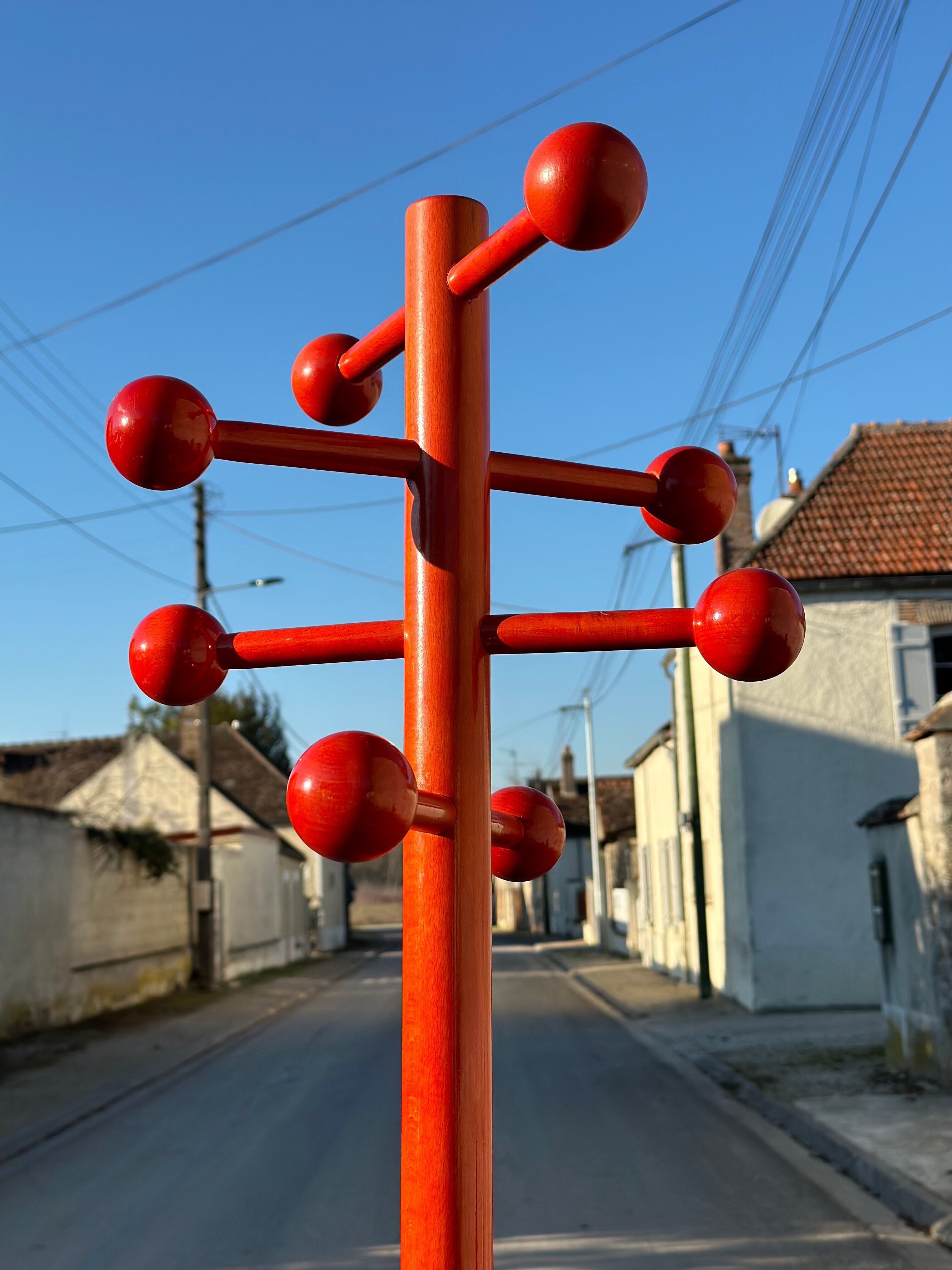 Vintage coat rack design 80 years