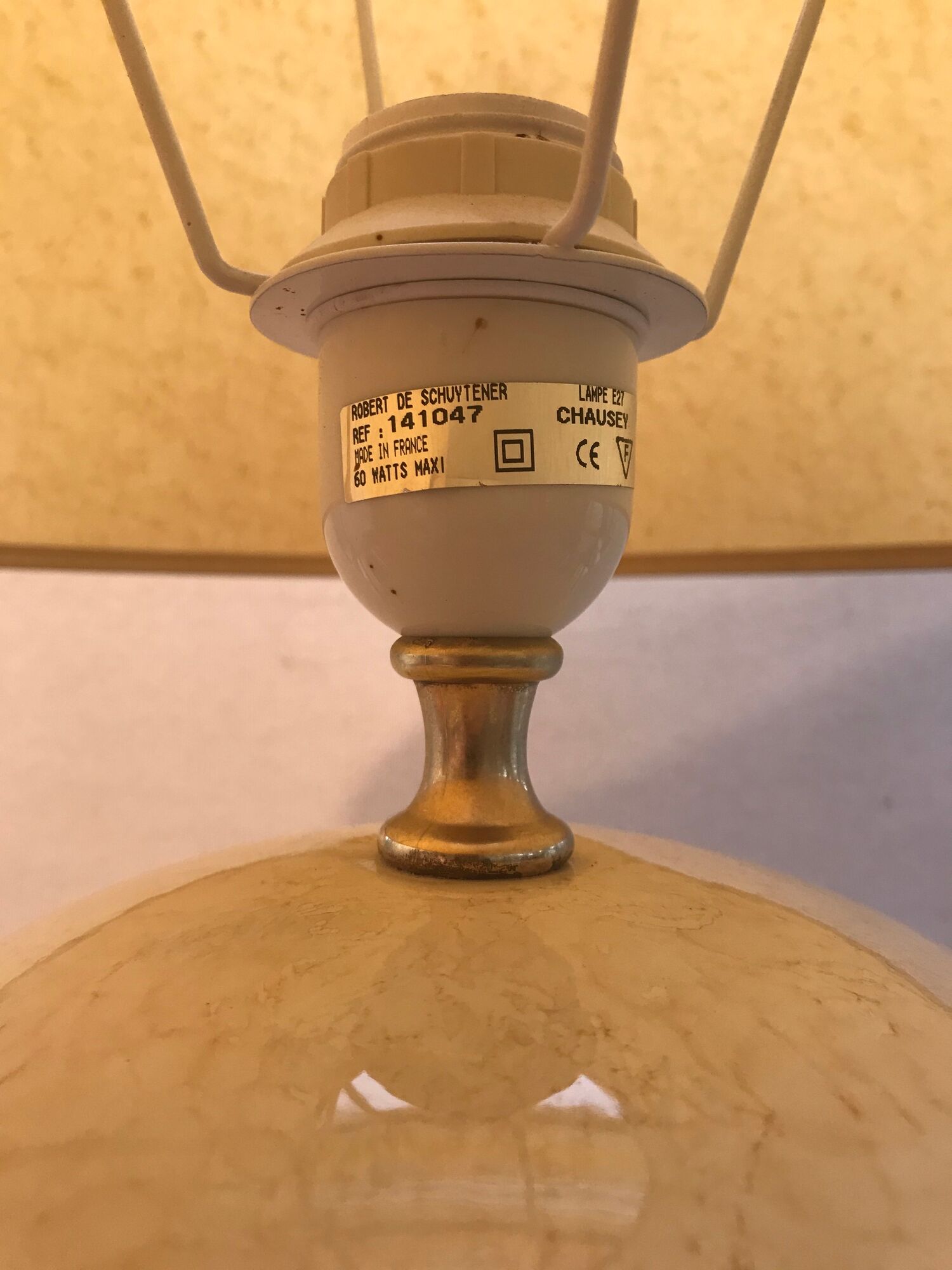 Lampe Robert of Schuytener model Chausey