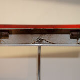 Desk lamp year 50 red granite painting