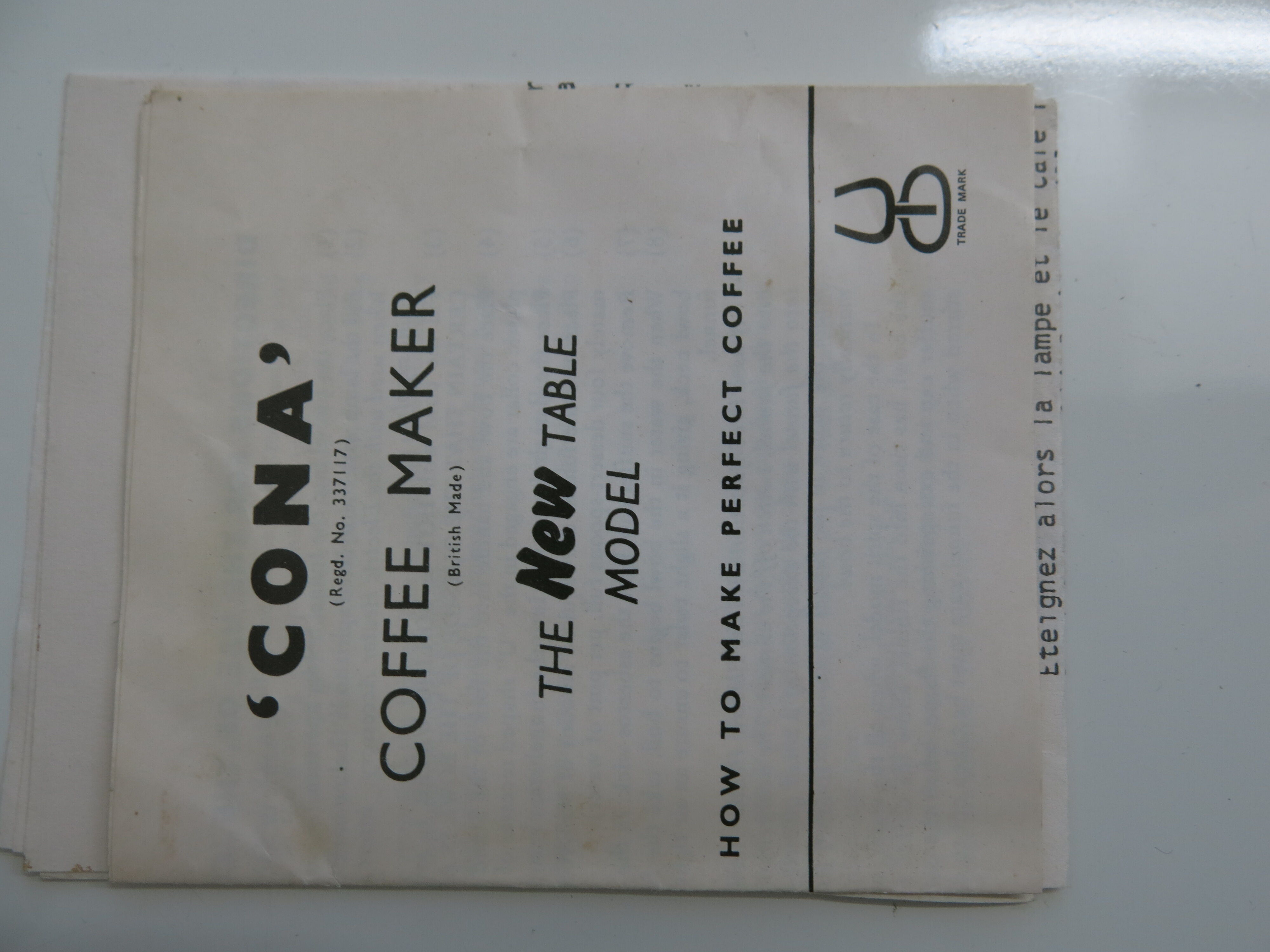 Conal coffee maker, model D