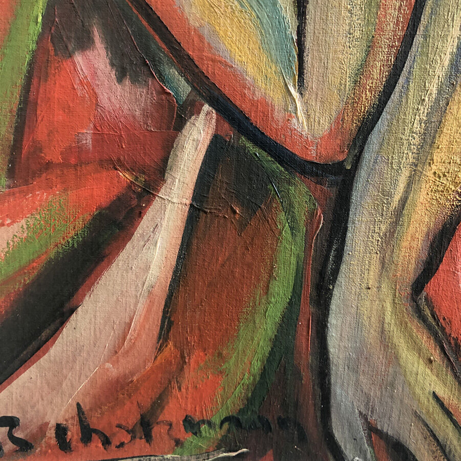 Cubist painting by Boris Chatzmann