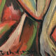 Tableau cubiste signé Boris Chatzmann