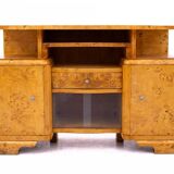 Art Deco chest of drawers, perfect for a TV, Poland, mid-20th century.