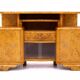 Commode Art Déco, parfaite pour une télévision, Pologne, milieu du 20e siècle.