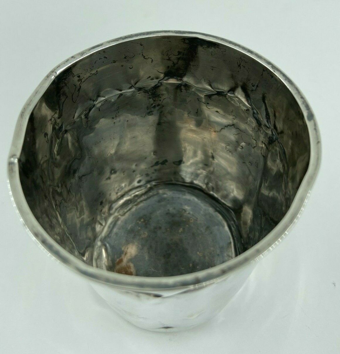 Silver timbale XlXeme poincon minerve large size 67 grams
