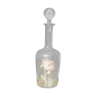 Carafe à liqueur - décor florale - art nouveau - legras