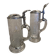 Set of beer pitchers, 19th century
