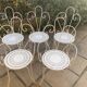 Salon jardin fer forgé
