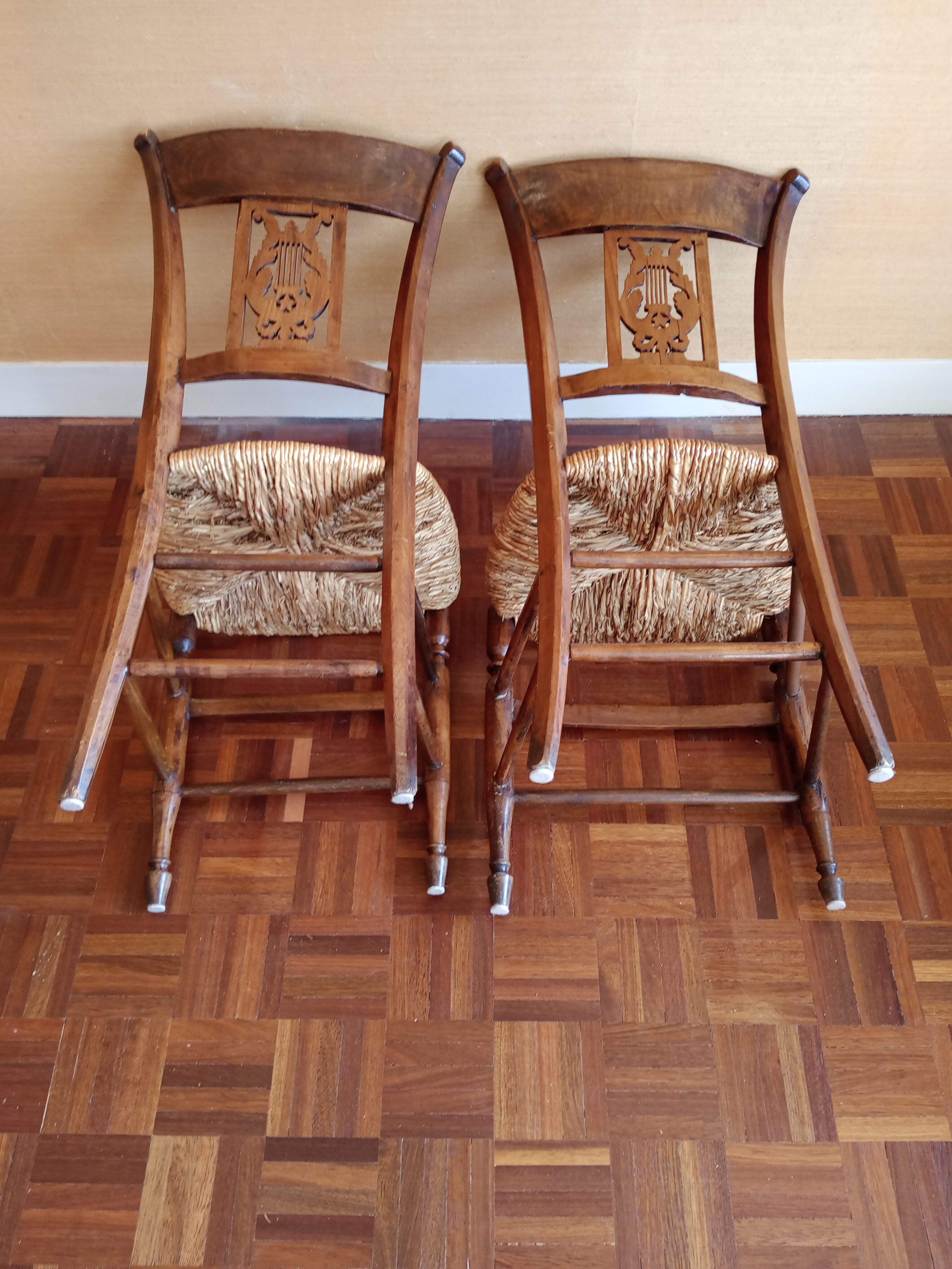 Pair of chairs 19th