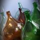 Demijohn 25L transparent round