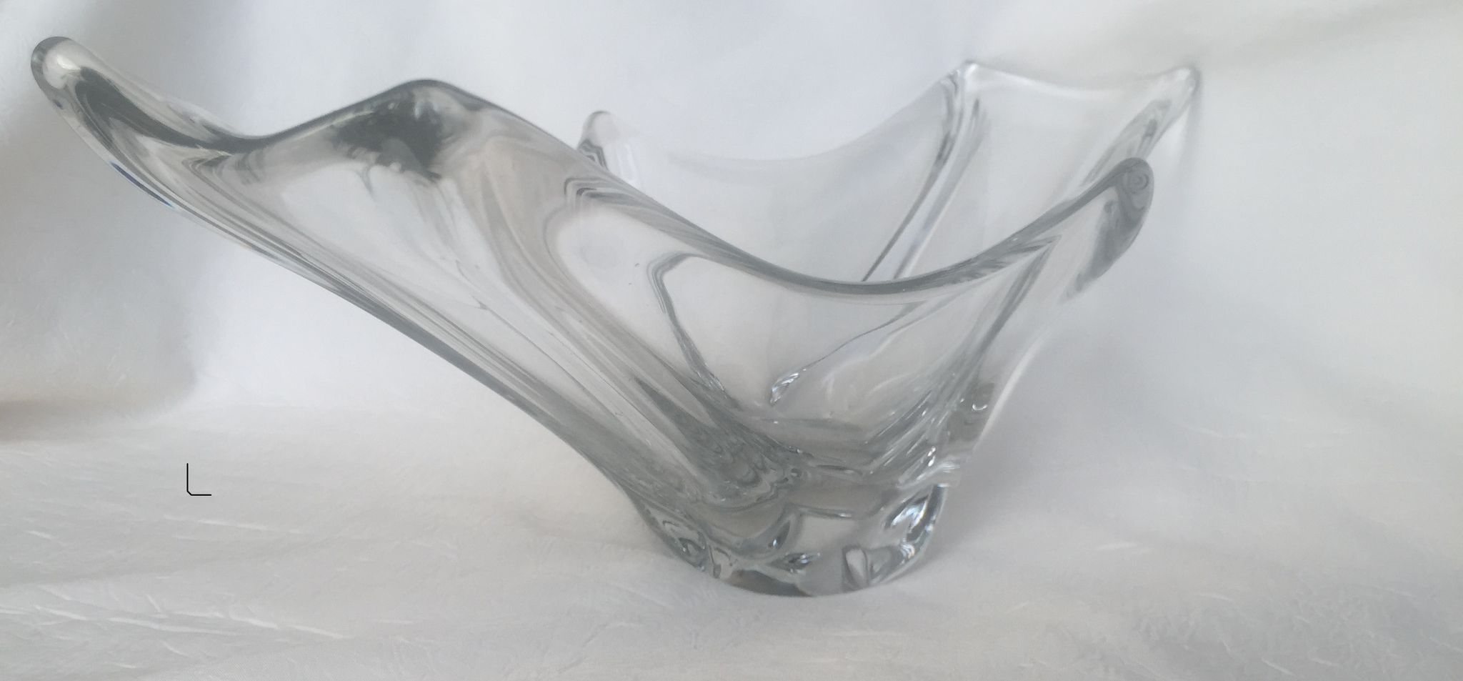 Coupe en cristal Daum