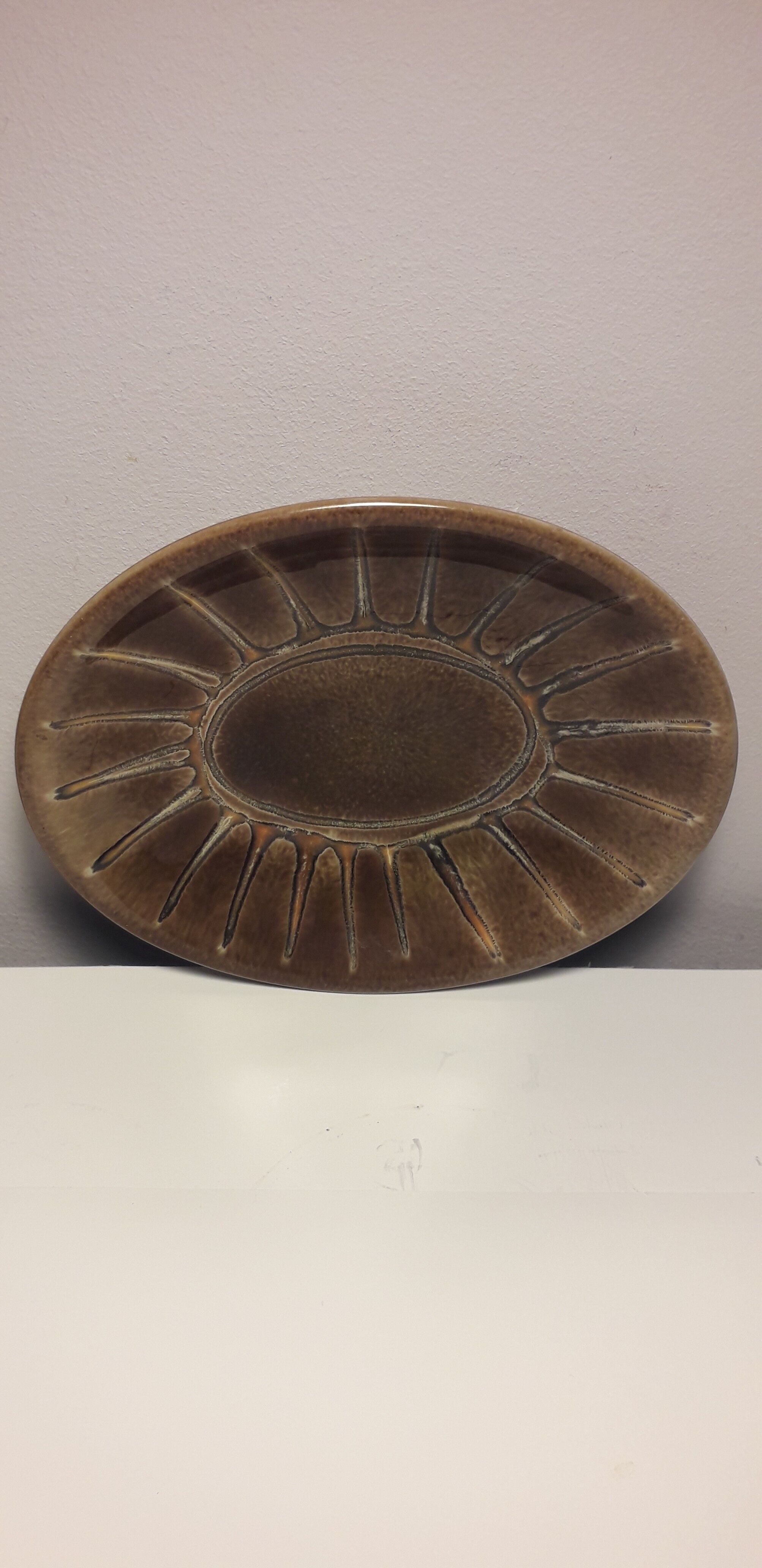 Empty ceramic pocket cup