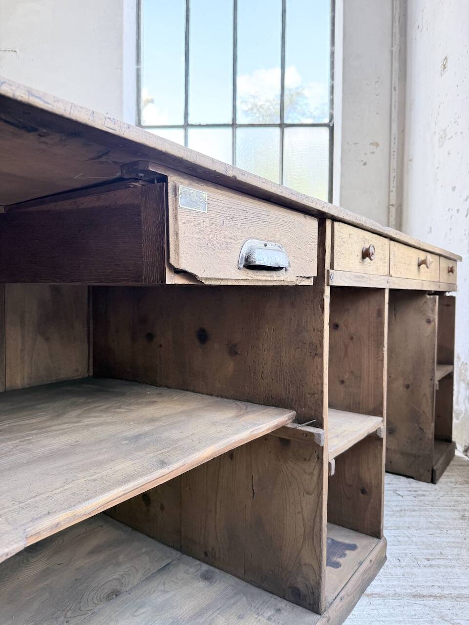 Comptoir de métier pin XXL 3m5 1950