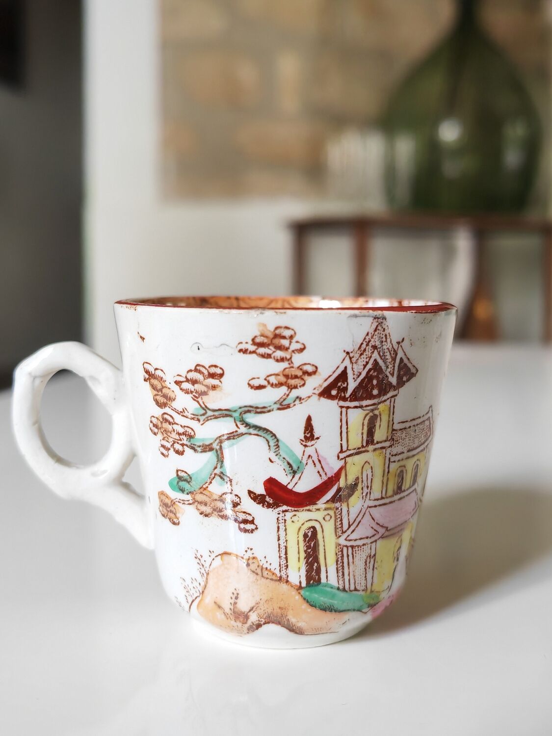 Iron earth cup XIXth