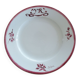 Assiette decorative signée YR